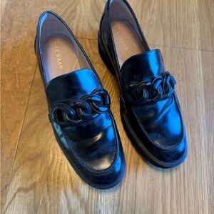 NEW ✨ Cole Haan Women's Glossy Black Loafers